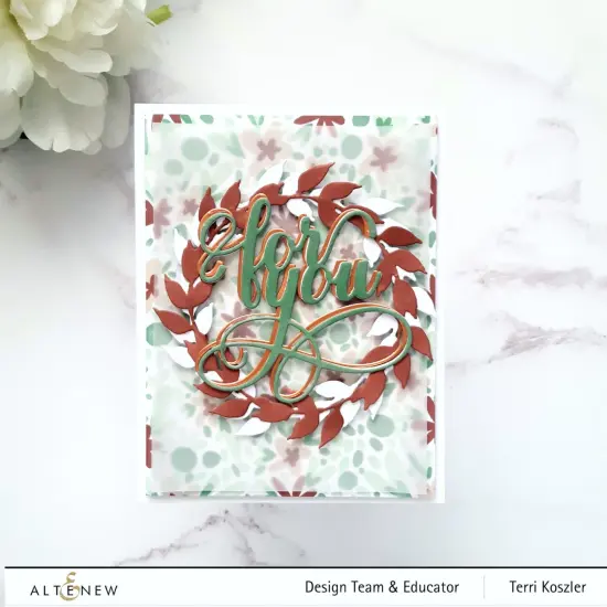 Flowers & Petals Layering Stencil Set (4 in 1) {2}