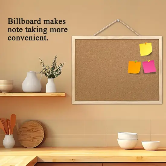 2 Pack Cork Board Bulletin Board {5}