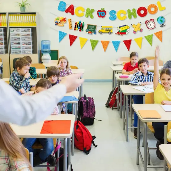 Back to School Banner and Ruler Pencil {5}