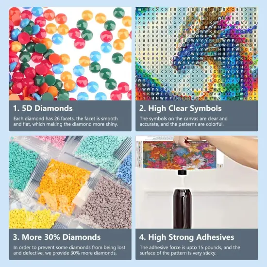 5D Dragon Diamond Painting Kit &ndash; DIY Full Drill, 12&times;12 Inch, Beginner-Friendly Wall Art {4}