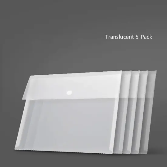 Poly File Folder Pockets {2}