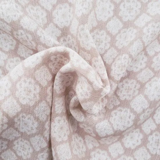 1 Yard Nude Pink Rayon Crinkle Fabric Lightweight Apparel Sewing Material for Dresses 50/52 Inch Width {3}