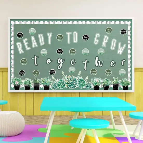 96Pcs Plants Bulletin Board Decoration {2}