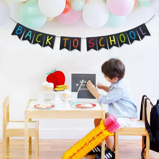 Back to School Banner Decorations {3}