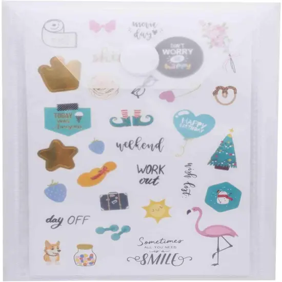 20 Pack 7x5 Clear Plastic Envelopes {5}