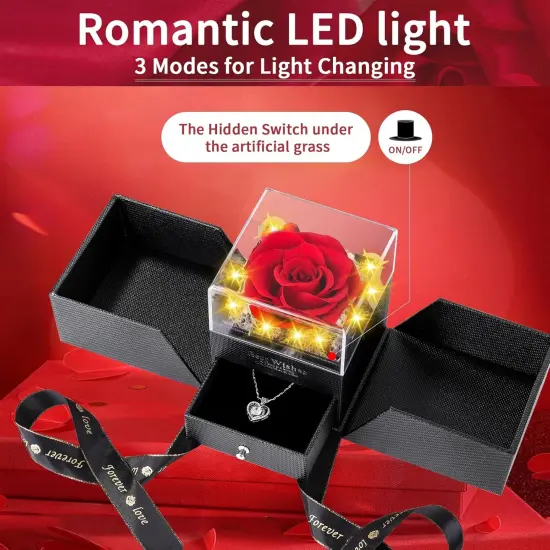 Eternal Flowers Rose Gifts for Women {3}