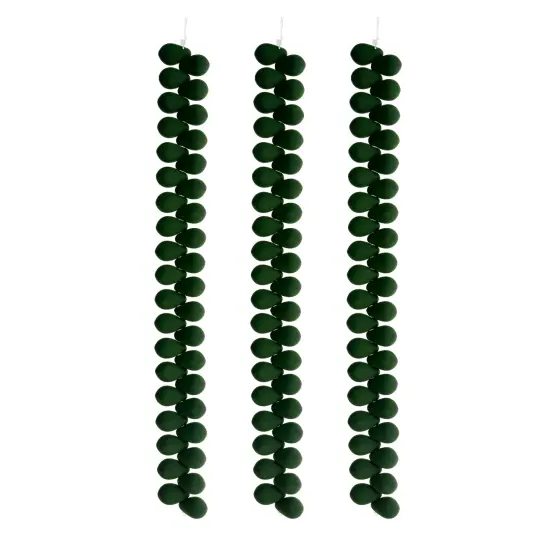 John Bead 114pcs 6x9mm Czech Glass White Alabaster Velvet Drop Bead Strands Dark Green {3}