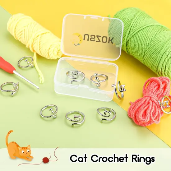 Crochet Rings for Crocheting Adjustable {3}