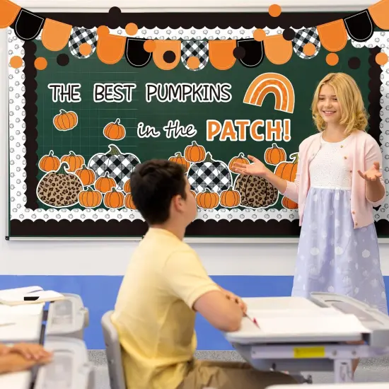 154PcsPumpkin Bulletin Board Decoration {2}