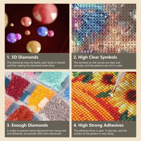 Glow Butterfly Diamond Painting Kits for Adults {4}