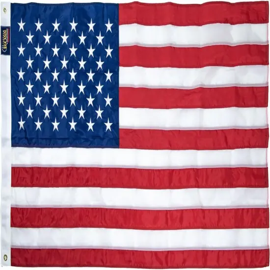 4&rsquo; x 6&rsquo; Elizabeth Ross American Flag with Embroidered Stars {1}