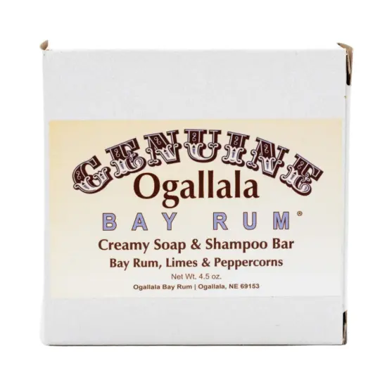 Creamy Bay Rum & Sweet Orange Bath Soap & Shampoo (Pack of 2) {4}