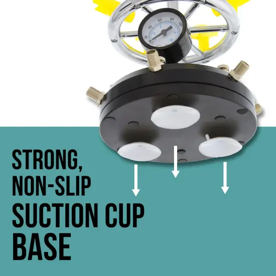 6 Station Airbrush Holder with Air Manifold - Holds 8 Airbrushes with Regulated Air Flow Control - Airbrush Stand for Artists and Modelers {5}