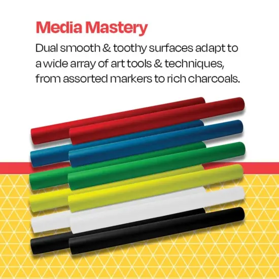 School Smart Fade Resistant Art Rolls, 24 Inches x 12 Feet, Assorted Colors, Pack of 12 {4}