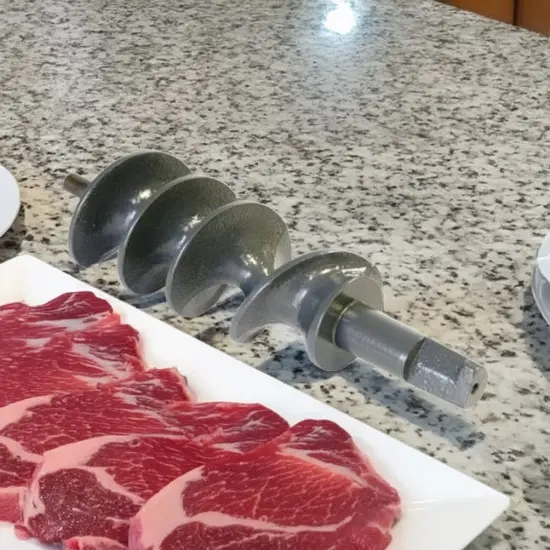 Chop-Rite Enterprise Meat Grinder Chopper Feed Auger Model 22 {4}