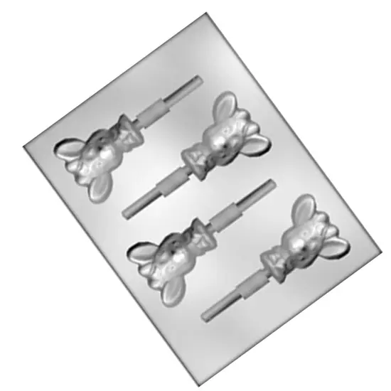 Rudolph Reindeer Sucker Chocolate Lollipop Mold {4}