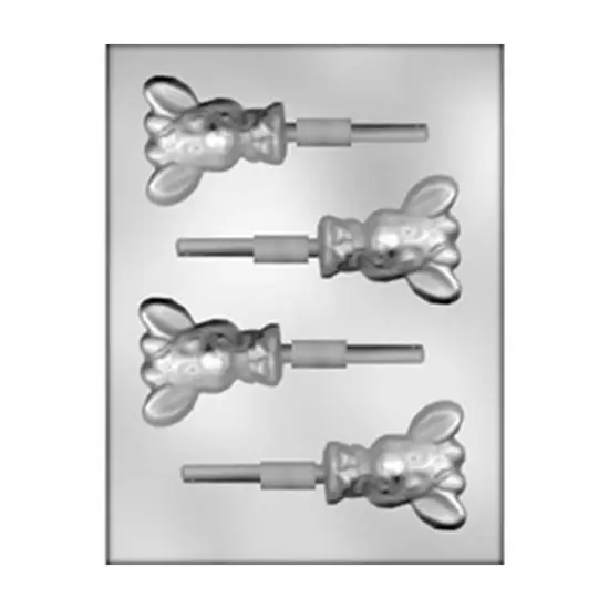 Rudolph Reindeer Sucker Chocolate Lollipop Mold {1}