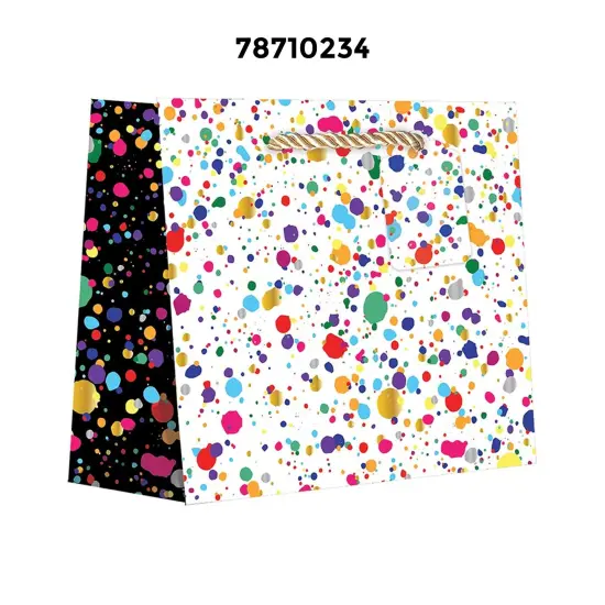 Unique Patterned Gift Bags 10" X 5" X 12-1/2" {2}