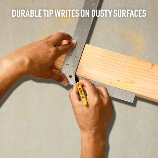 Avery UltraDuty Marks A Lot Permanent Markers, Bullet Tip, Water Resistant, Industrial Grade Ink, 12 Black Markers (29840) {4}