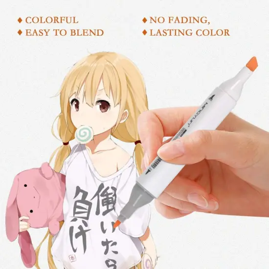 36 Colors Skin Color Markers Dual Tip {4}