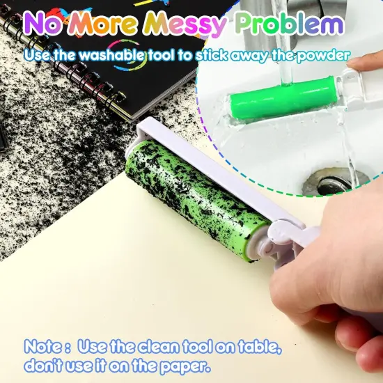 Rainbow Scratch Notebook 6 Pack {3}