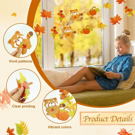 Fall Pumpkin Banner (Brown) {2}