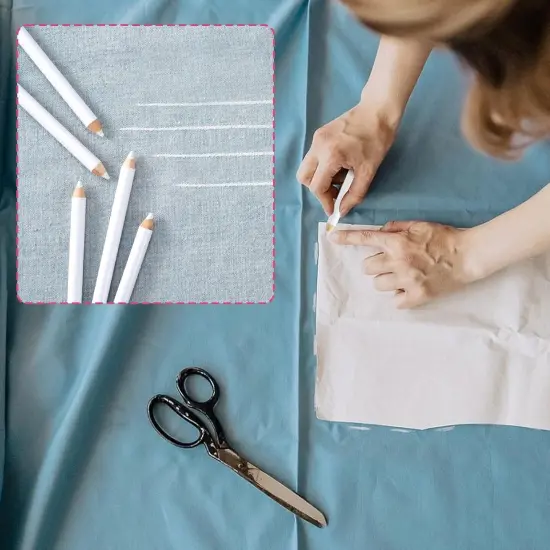 Sewing Pencil for Fabric (White) {2}