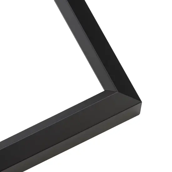 Square Minimalist Shadow Box Black Picture Frame - UV Acrylic, Backing, Hanging Hardware {2}