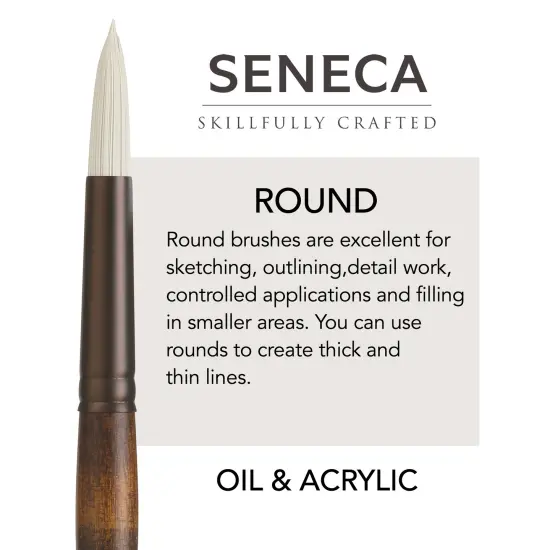 Willow Wolfe Seneca Artist Round Brush-6 {3}