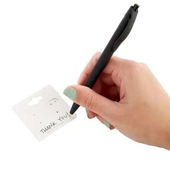 200-Pack White Earring Cards, Hanging Earring Cards for Selling, Display, Packaging, Storage, Durable and Sturdy Paper Material, Jewelry Holders (2x2 in) Bulk Pack {7}