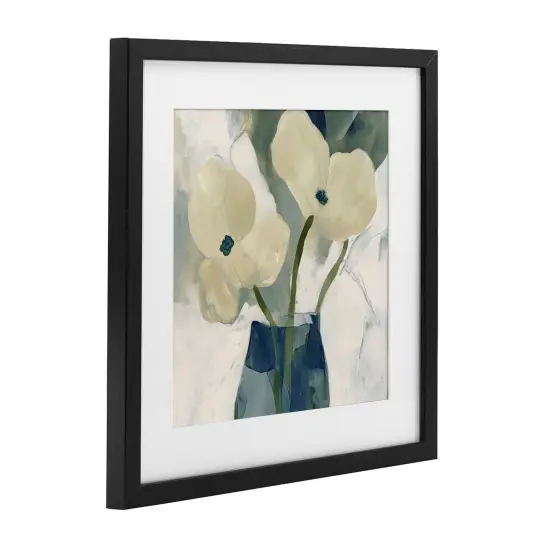 Stupell Industries Simple Yellow Petals Framed Print Under Glass, design by Elara Yasna {9}