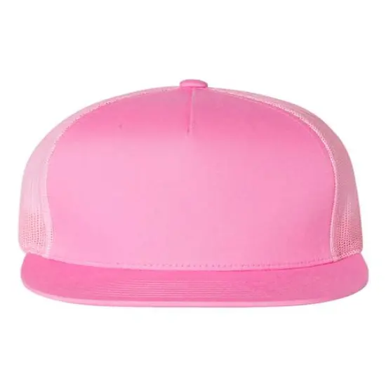 YP Classics&reg; Five-Panel Classic Trucker Cap Pink {1}
