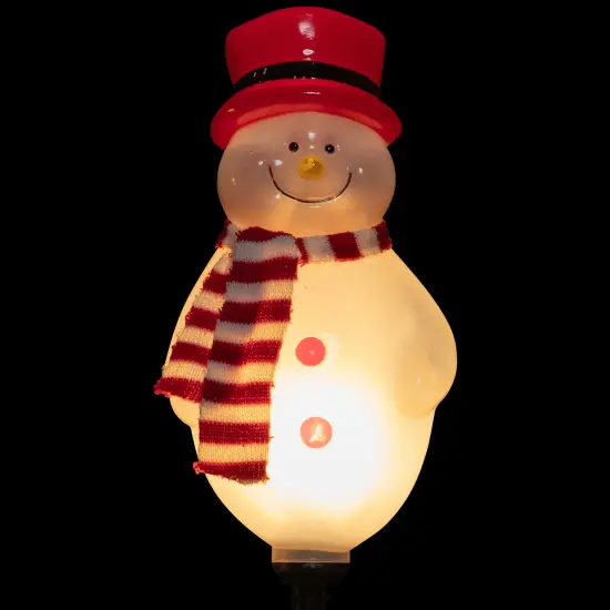 Northlight Lighted Snowmen Christmas Outdoor Pathway Markers - 16" - Set of 3 White {6}