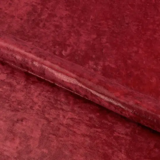 Glorious Foiled on Stretch Velvet Fabric Purple/Pink {3}