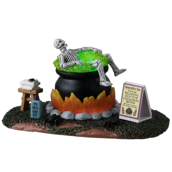Nothing Like A Hot Bath - Lemax Spooky Town {1}