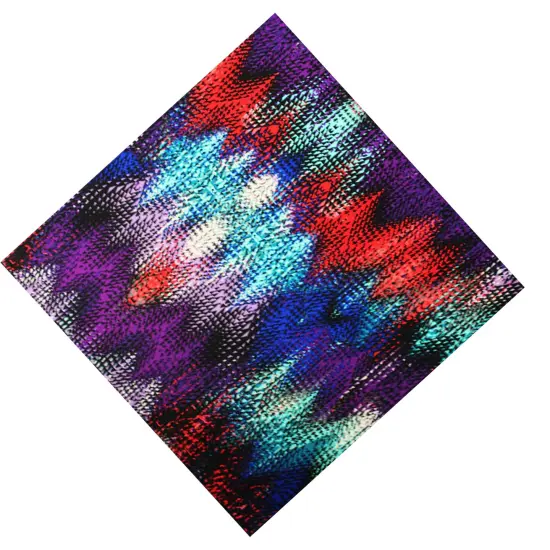 Blurred Street Lights Printed Spandex {5}