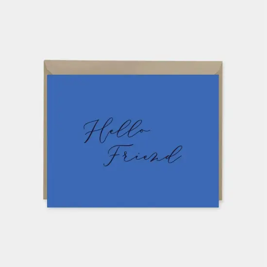 Hello Friend Card Set,Friendship Card {4}