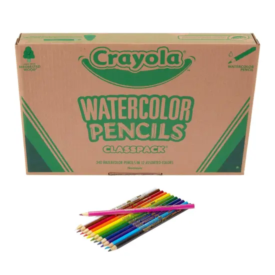 Watercolor Colored Pencils Classpack&reg;, 240 Pencils {1}