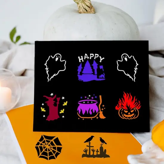 DIY Painting Art Projects Wood Wall Floor Fabric(Ghost) {2}