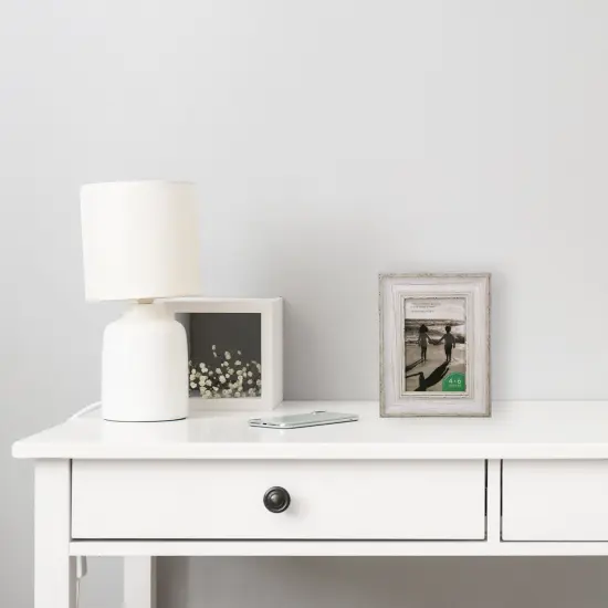 Northlight Distressed Vintage Picture Frame - for 4" x 6" Photo - 8.5" White {3}