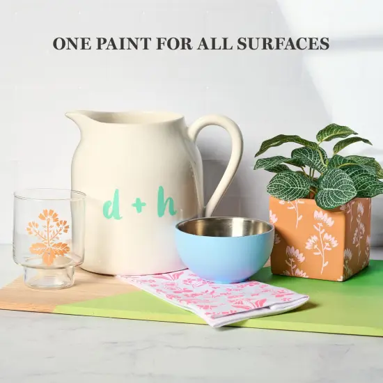 Martha Stewart&trade; Spring Blooms - Multi-Surface Satin Paint Set - 12 pc. - 68668 {4}