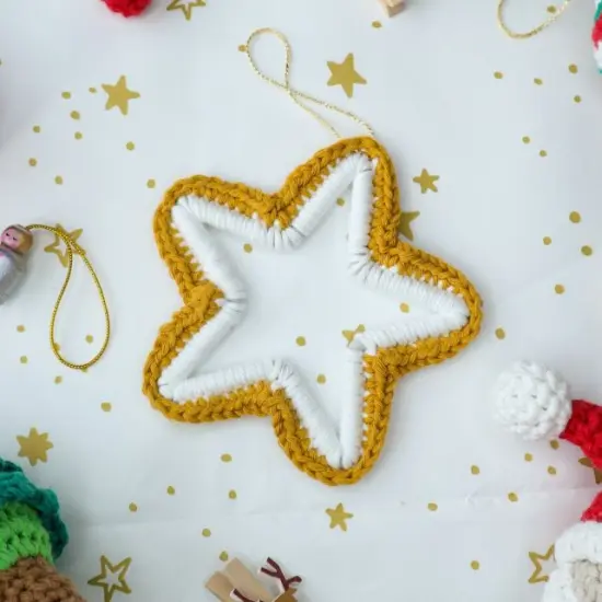 DIY Crochet Kit Christmas Balls PAK260 {6}