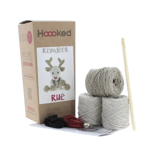 DIY Crochet Kit by HoookedReindeer Rue - Biscuit PAK149 {2}