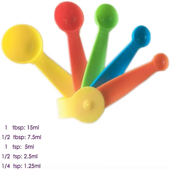 BTBS 10 Pieces Measuring Cups and Spoons Set {3}