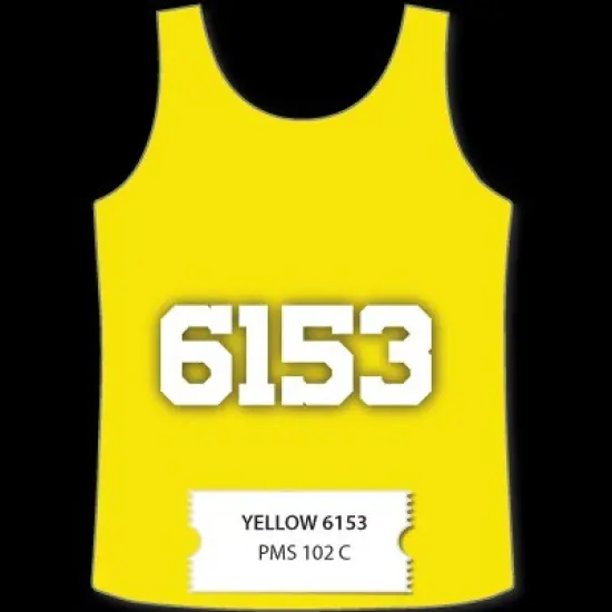 International Coatings Cool Sport Inks 6153 Yellow 102 C {1}