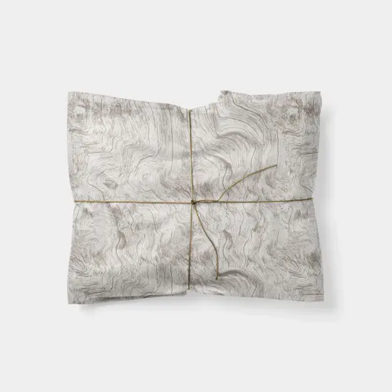 Tan Burl Wood Gift Wrap {1}