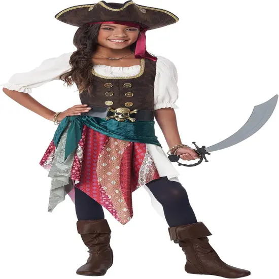 California Costumes, Boho Pirate, Child Extra Large {1}