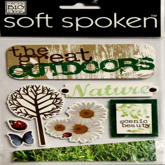 Me & My Big Ideas The Great Outdoors Dimensional Stickers {1}