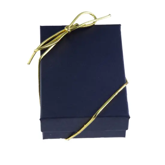 JewelrySupply 6" Gold Metallic Pre-Tied Stretch Loops Pre-Tied Elastic Bows (Package of 50) {3}