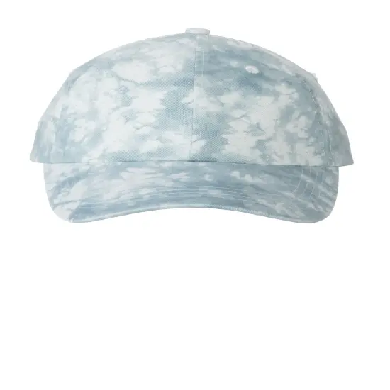 Port Authority&reg; Tie Dye Cap Black {8}